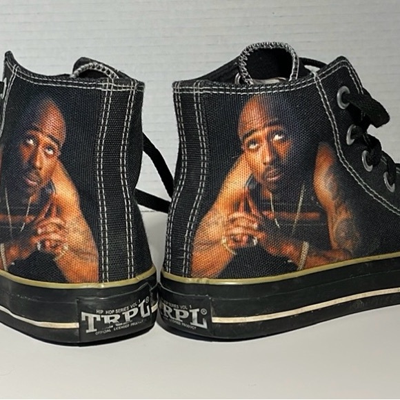 TRPL Hip Hop Series Tupac Shakur Shoes - Picture 1 of 9